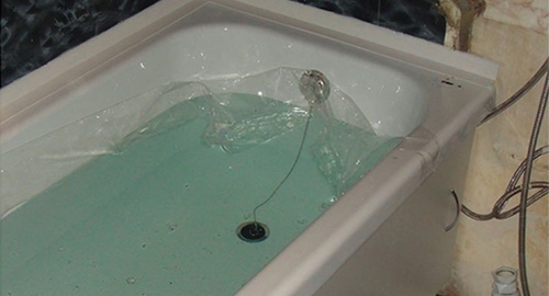 Установкой акрилового вкладыша | Лесные Поляны