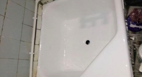 Обновление душевого поддона акрилом | Лесные Поляны